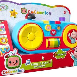 Cocomelon dance and play boombox